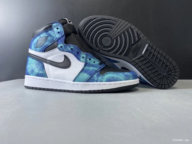 OG Tie-Dye CD0461-100 Jordan 1 Air High 0629